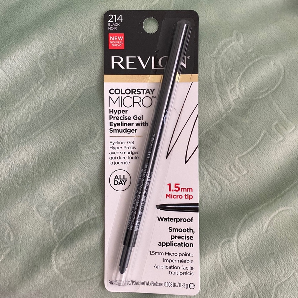 Revlon Colorstay Micro Hyper Precise Gel Eyeliner black w/smudger